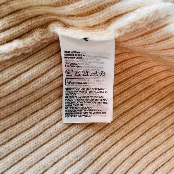 H&M Beige Ribbed Knit Long Cardigan - Picture 8 of 8